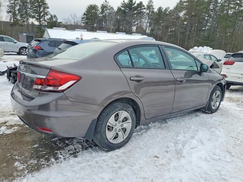 2014 Honda Civic, VIN 2HGFB2F56EH522798. Фото 3 з 6 з аукціону Copart. Каталог авто зі США OpenDataCar.