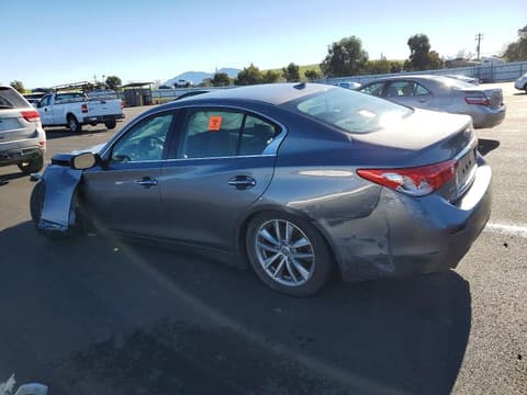 2017 Infiniti Q50, VIN JN1CV7AR0HM680235. Фото 2 з 6 з аукціону Copart. Каталог авто зі США OpenDataCar.