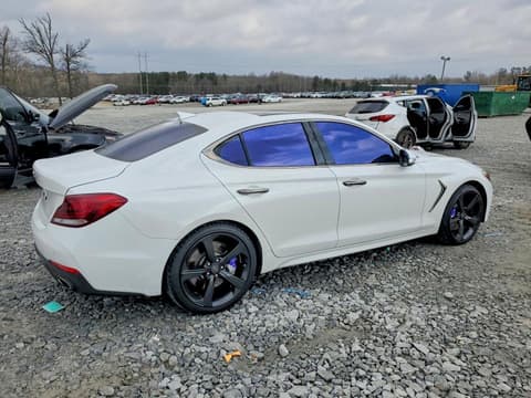 2021 Genesis G70, VIN KMTG34LE2MU074329. Фото 3 з 6 з аукціону Copart. Каталог авто зі США OpenDataCar.