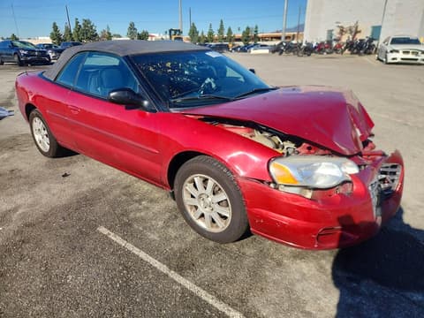 2005 Chrysler Sebring, VIN 1C3EL75R35N676857. Zdjęcie 4 z 6 z aukcji Copart. Katalog aut z USA OpenDataCar.