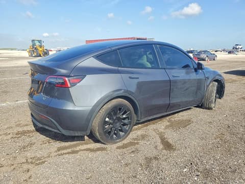 2021 Tesla Model Y, VIN 5YJYGDEE8MF230726. Фото 3 з 6 з аукціону Copart. Каталог авто зі США OpenDataCar.