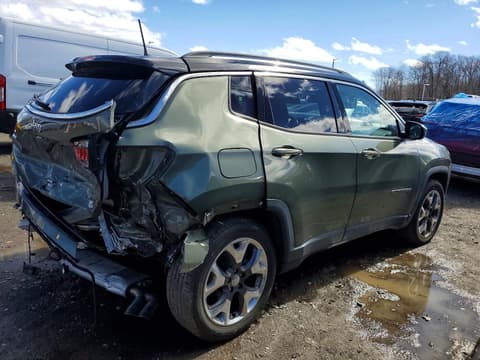 2018 Jeep Compass, VIN 3C4NJCCB8JT194735. Фото 3 з 6 з аукціону Copart. Каталог авто зі США OpenDataCar.