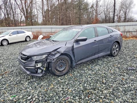 2020 Honda Civic, VIN 2HGFC2F65LH531981. Фото 1 з 6 з аукціону Copart. Каталог авто зі США OpenDataCar.