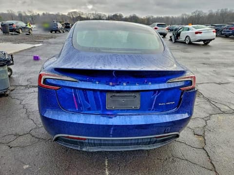 2025 Tesla Model 3, VIN 5YJ3E1EB2SF906265. Фото 6 з 6 з аукціону Copart. Каталог авто зі США OpenDataCar.