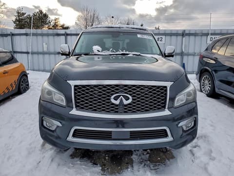 2017 Infiniti QX80, VIN JN8AZ2NC9H9430761. Фото 5 з 6 з аукціону Copart. Каталог авто зі США OpenDataCar.