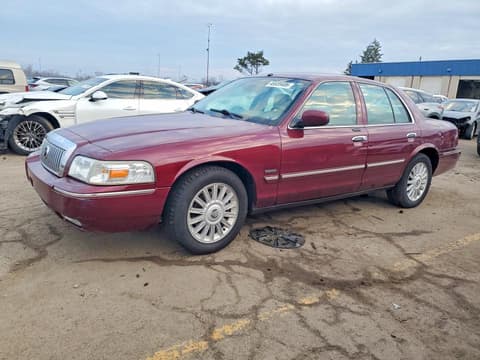 2009 Mercury Grand Marquis, VIN 2MEHM75V59X625530. Фото 1 з 6 з аукціону Copart. Каталог авто зі США OpenDataCar.