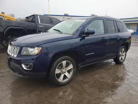 2017 Jeep Compass, VIN 1C4NJCEB7HD156393. Фото 1 з 6 з аукціону Copart. Каталог авто зі США OpenDataCar.