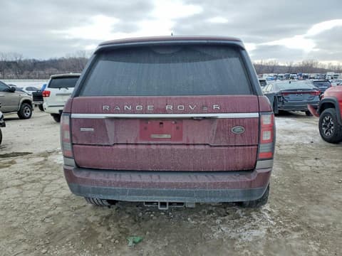 2016 Land rover Range Rover, VIN SALGS2EF1GA305070. Фото 6 з 6 з аукціону Copart. Каталог авто зі США OpenDataCar.