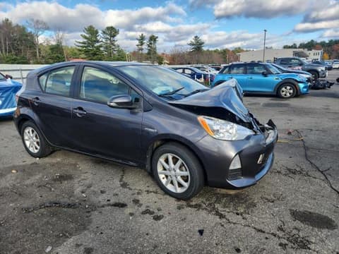 2014 Toyota Prius C, VIN JTDKDTB36E1078855. Фото 4 з 6 з аукціону Copart. Каталог авто зі США OpenDataCar.