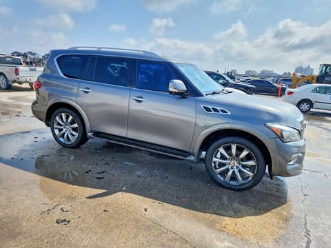 2016 Infiniti QX80, VIN JN8AZ2NF5G9613714. Фото 4 з 6 з аукціону Copart. Каталог авто зі США OpenDataCar.