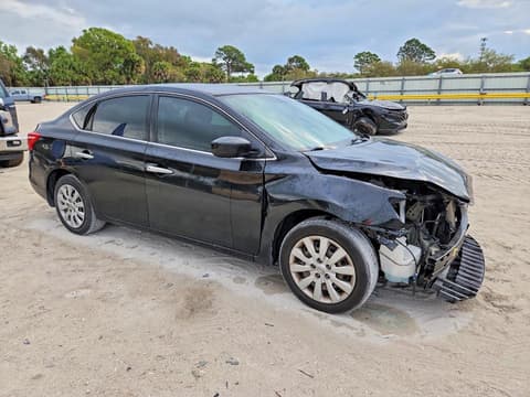 2017 Nissan Sentra, VIN 3N1AB7APXHY369343. Фото 4 з 6 з аукціону Copart. Каталог авто зі США OpenDataCar.