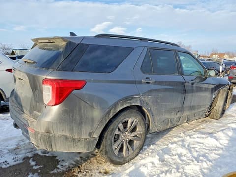 2022 Ford Explorer, VIN 1FMSK8DH9NGB92871. Фото 3 з 6 з аукціону Copart. Каталог авто зі США OpenDataCar.