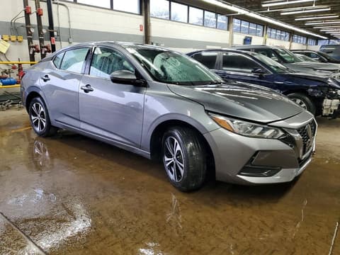 2023 Nissan Sentra, VIN 3N1AB8CV9PY244544. Фото 4 з 6 з аукціону Copart. Каталог авто зі США OpenDataCar.