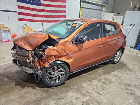 2017 Mitsubishi Mirage, VIN ML32A4HJ7HH000670. Фото 1 з 6 з аукціону Copart. Каталог авто зі США OpenDataCar.