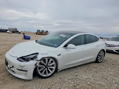 2020 Tesla Model 3, VIN 5YJ3E1EA3LF802456. Фото 1 з 6 з аукціону Copart. Каталог авто зі США OpenDataCar.