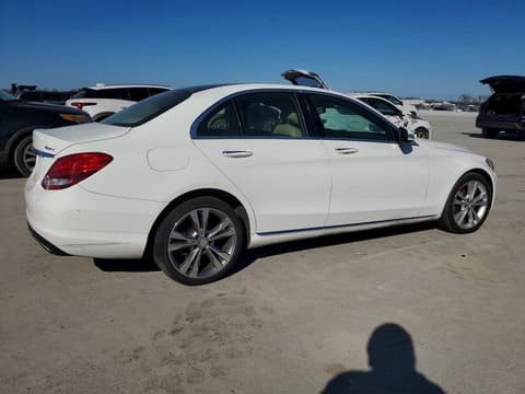 2017 Mercedes-benz C-Class, VIN 55SWF4KB9HU198829. Фото 3 з 6 з аукціону Copart. Каталог авто зі США OpenDataCar.