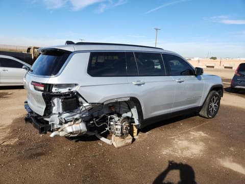 2025 Jeep Grand Cherokee L, VIN 1C4RJJBG2S8676264. Фото 3 из 6 с аукциона Copart. Каталог авто из США OpenDataCar.