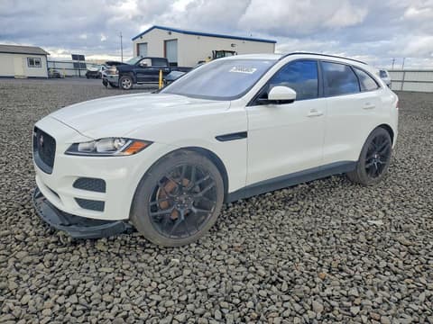 2017 Jaguar F-Pace, VIN SADCJ2BN4HA896165. Photo 1 of 6 from Copart auction. OpenDataCar US salvage catalog.