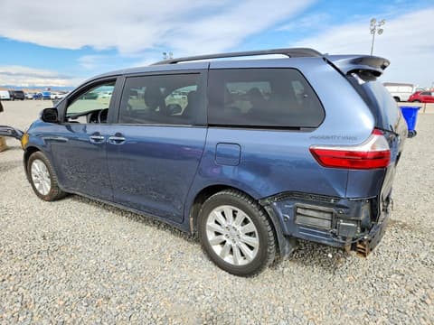 2015 Toyota Sienna, VIN 5TDDK3DC5FS122442. Фото 2 з 6 з аукціону Copart. Каталог авто зі США OpenDataCar.