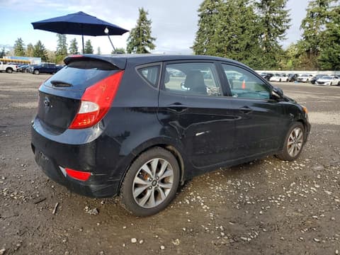 2016 Hyundai Accent, VIN KMHCU5AE0GU264794. Фото 3 з 6 з аукціону Copart. Каталог авто зі США OpenDataCar.