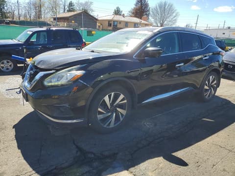 2017 Nissan Murano, VIN 5N1AZ2MH4HN183600. Фото 1 з 6 з аукціону Copart. Каталог авто зі США OpenDataCar.