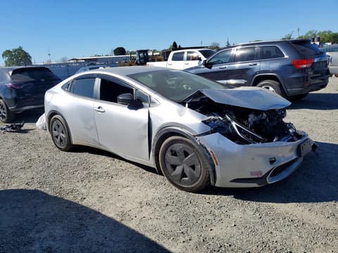 2023 Toyota Prius Prime, VIN JTDACACU2P3009887. Фото 4 з 6 з аукціону Copart. Каталог авто зі США OpenDataCar.