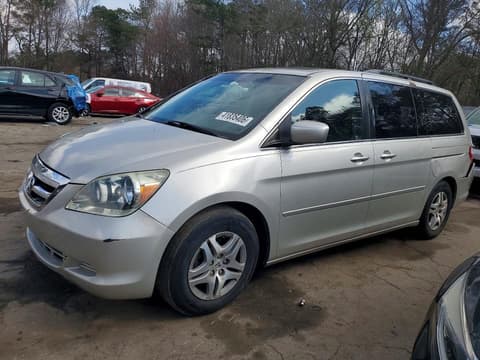 2006 Honda Odyssey, VIN 5FNRL38706B015805. Фото 1 з 6 з аукціону Copart. Каталог авто зі США OpenDataCar.