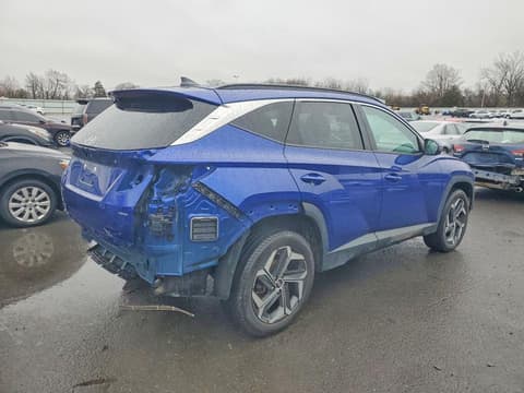 2022 Hyundai Tucson, VIN 5NMJECAEXNH078701. Фото 3 из 6 с аукциона Copart. Каталог авто из США OpenDataCar.