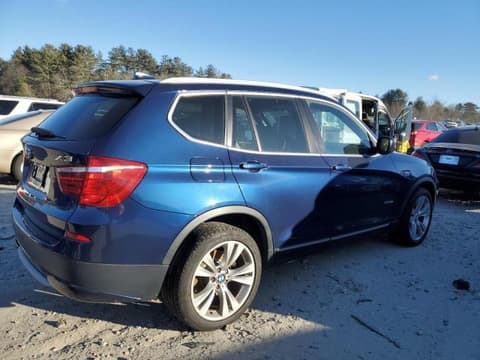 2013 Bmw X3, VIN 5UXWX7C58DL977752. Фото 3 з 6 з аукціону Copart. Каталог авто зі США OpenDataCar.