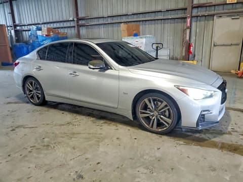 2019 Infiniti Q50, VIN JN1EV7AP9KM541784. Фото 4 з 6 з аукціону Copart. Каталог авто зі США OpenDataCar.