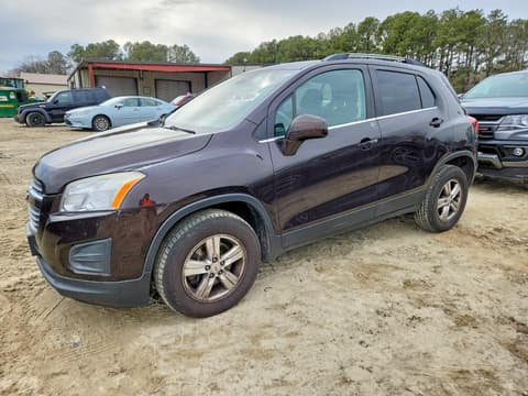2016 Chevrolet Trax, VIN KL7CJPSB0GB753167. Фото 1 з 6 з аукціону Copart. Каталог авто зі США OpenDataCar.