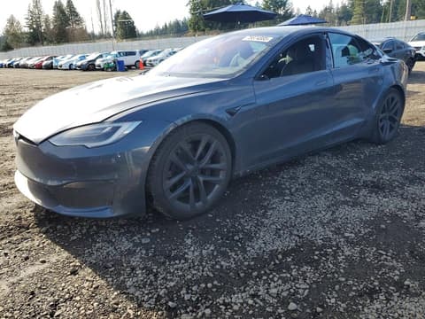 2021 Tesla Model S, VIN 5YJSA1E6XMF433695. Фото 1 из 6 с аукциона Copart. Каталог авто из США OpenDataCar.