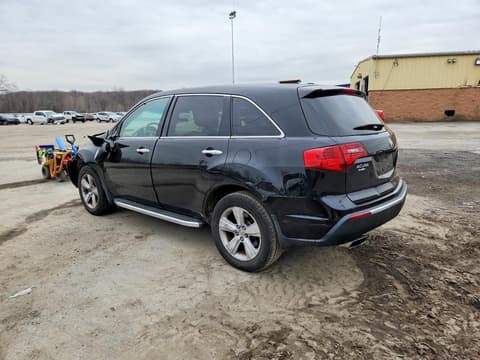 2010 Acura MDX, VIN 2HNYD2H25AH508111. Фото 2 з 6 з аукціону Copart. Каталог авто зі США OpenDataCar.