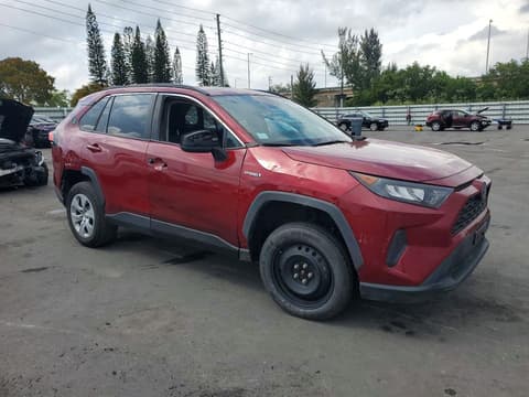 2021 Toyota RAV4 Hybrid, VIN 4T3LWRFV8MU039939. Photo 4 of 6 from Copart auction. OpenDataCar US salvage catalog.