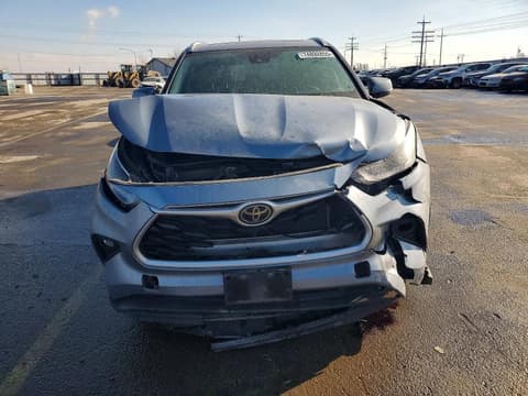 2022 Toyota Highlander, VIN 5TDGZRBH0NS169497. Фото 5 з 6 з аукціону Copart. Каталог авто зі США OpenDataCar.