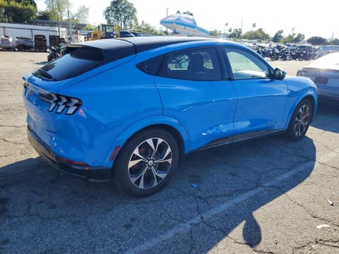 2021 Ford Mustang Mach-E, VIN 3FMTK3SU6MMA10863. Фото 3 з 6 з аукціону Copart. Каталог авто зі США OpenDataCar.