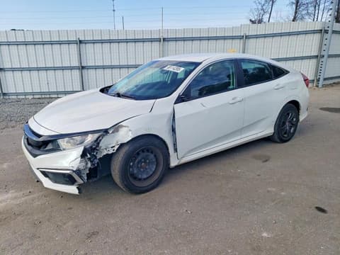 2019 Honda Civic, VIN 2HGFC2F62KH581462. Фото 1 з 6 з аукціону Copart. Каталог авто зі США OpenDataCar.