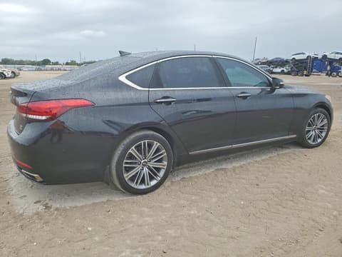 2018 Genesis G80, VIN KMHGN4JE2JU249441. Фото 3 з 6 з аукціону Copart. Каталог авто зі США OpenDataCar.