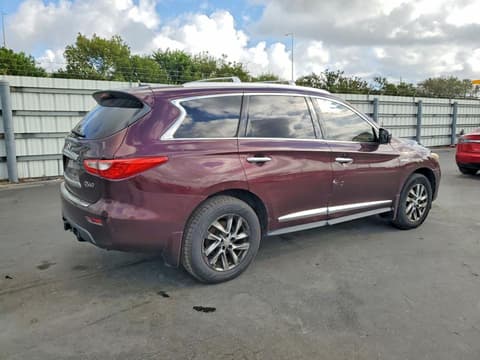 2014 Infiniti QX60, VIN 5N1CL0MN0EC512191. Zdjęcie 3 z 6 z aukcji Copart. Katalog aut z USA OpenDataCar.