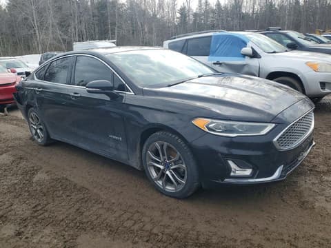 2019 Ford Fusion, VIN 3FA6P0RU5KR155888. Фото 4 з 6 з аукціону Copart. Каталог авто зі США OpenDataCar.