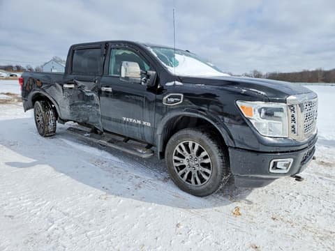 2017 Nissan Titan, VIN 1N6AA1F49HN529346. Photo 4 of 6 from Copart auction. OpenDataCar US salvage catalog.