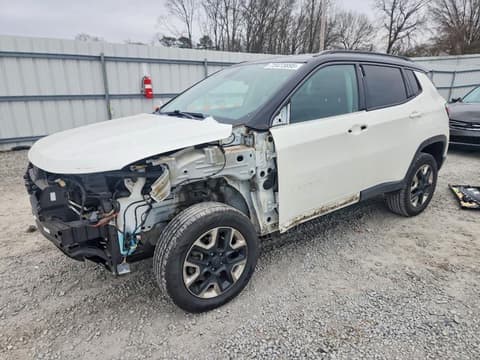 2017 Jeep Compass, VIN 3C4NJDDB2HT666068. Фото 1 з 6 з аукціону Copart. Каталог авто зі США OpenDataCar.