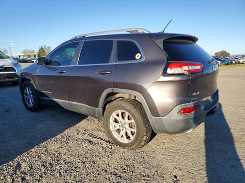 2015 Jeep Cherokee, VIN 1C4PJMCS8FW614249. Фото 2 из 6 с аукциона Copart. Каталог авто из США OpenDataCar.