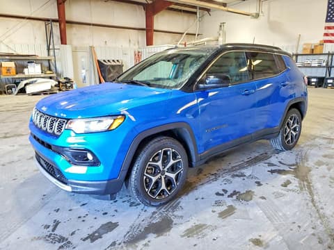 2025 Jeep Compass, VIN 3C4NJDCN2ST522832. Фото 1 з 6 з аукціону Copart. Каталог авто зі США OpenDataCar.