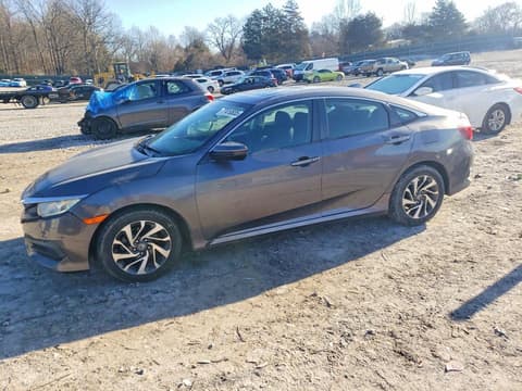 2017 Honda Civic, VIN 19XFC2F72HE202875. Фото 1 з 6 з аукціону Copart. Каталог авто зі США OpenDataCar.