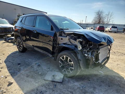 2020 Jeep Compass, VIN 3C4NJDDB8LT225358. Фото 4 з 6 з аукціону Copart. Каталог авто зі США OpenDataCar.