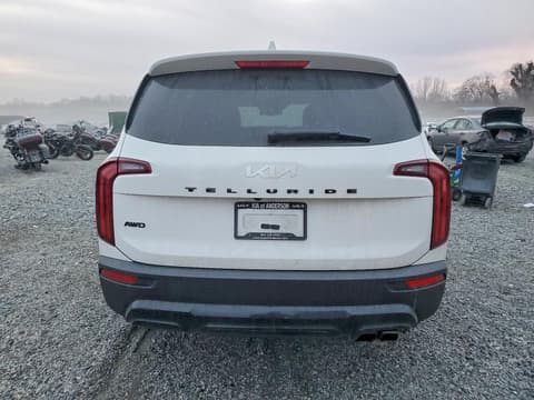 2022 Kia Telluride, VIN 5XYP3DHC2NG309188. Фото 6 з 6 з аукціону Copart. Каталог авто зі США OpenDataCar.