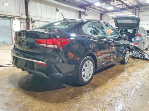2023 Kia Rio, VIN 3KPA24ADXPE625417. Photo 3 of 6 from Copart auction. OpenDataCar US salvage catalog.