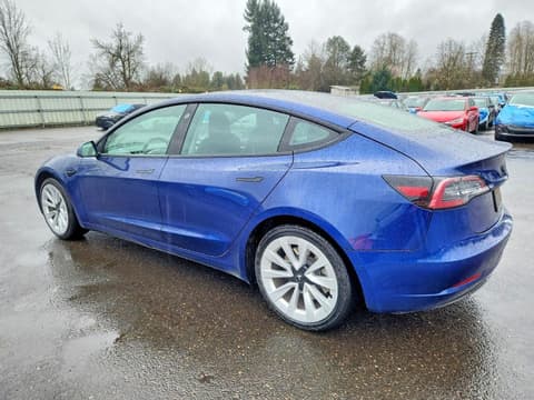 2022 Tesla Model 3, VIN 5YJ3E1EA4NF369846. Фото 2 з 6 з аукціону Copart. Каталог авто зі США OpenDataCar.