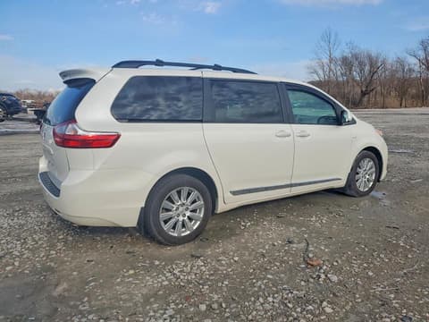2017 Toyota Sienna, VIN 5TDDZ3DC5HS159005. Фото 3 з 6 з аукціону Copart. Каталог авто зі США OpenDataCar.